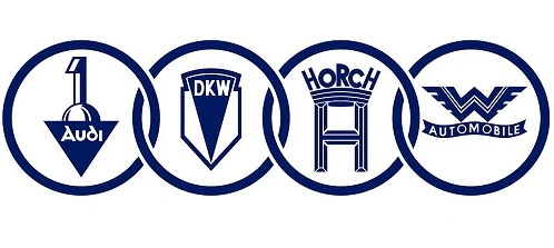 Logotipo de Audi antiguo